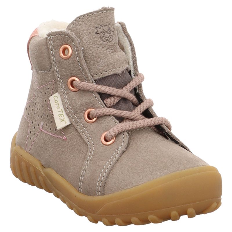 Ricosta - Pepino - Denny - 50 3300303 - Boot - Lammwolle | grau | rosa