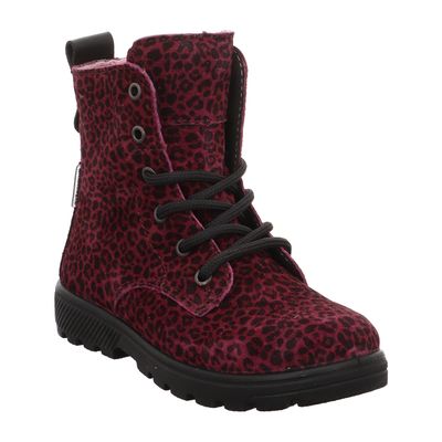 Ricosta - Anni - Schnürstiefelette - 50 7700402 - Warmfutter rot | leo