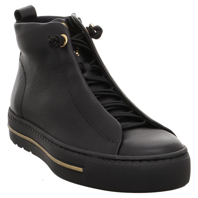 Paul Green - 5283 - High Top Sneaker - Lederfutter | schwarz