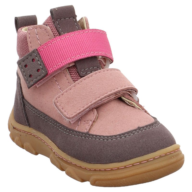 Ricosta | Pepino | 50 1300702 | Joki | Lauflernboot | Klettverschluss | rosa | grau