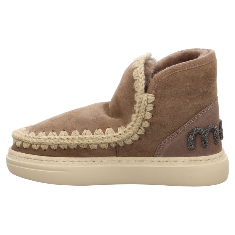 Mou - Eskimo sneaker bold glitter logo - FW411001A - Boots