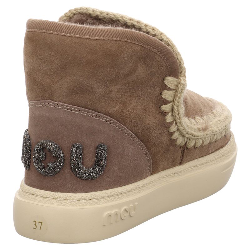 Mou - Eskimo sneaker bold glitter logo - FW411001A - Boots