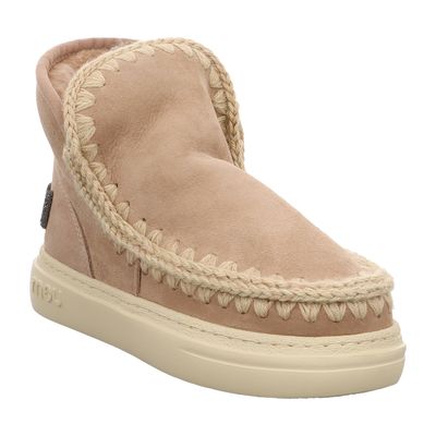 Mou - Eskimo sneaker bold glitter logo - FW411001A - Boots braun