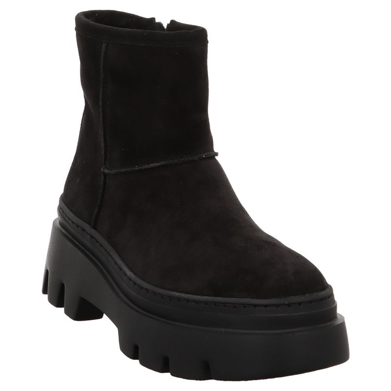 Paul Green | 8113 | Winterboot mit Warmfutter | Leder | schwarz