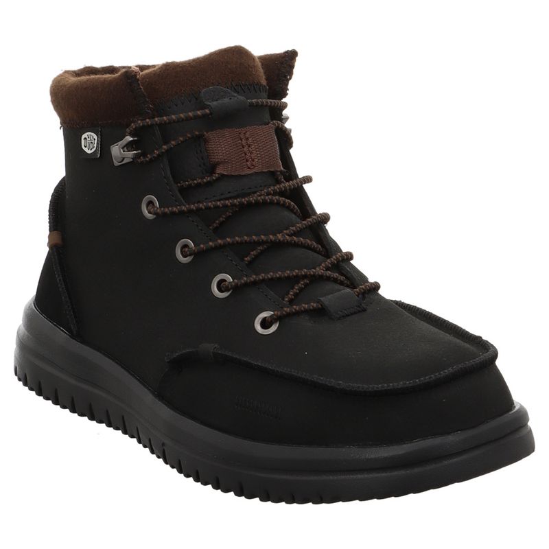 Hey Dude | 40189 | Bradley Boot | wasserabweisendes Leder | schwarz