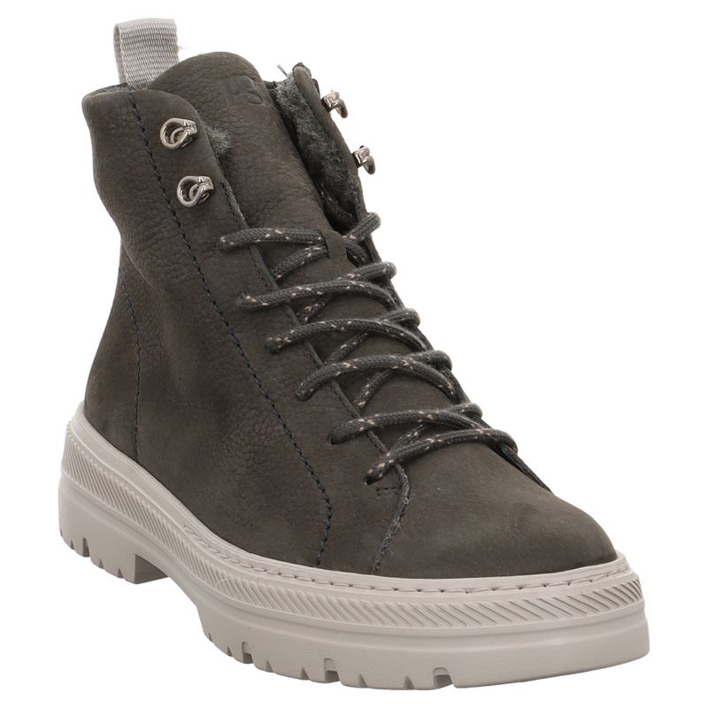 Paul Green | 5287 | Super Soft | Schnürstiefelette | grau