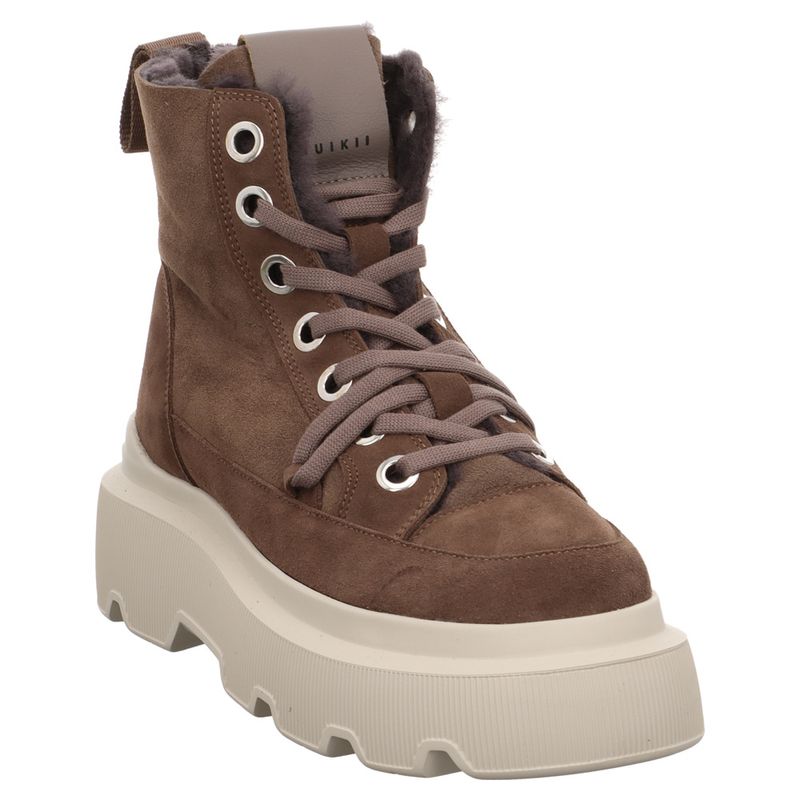 Inuikii - 35203-028 - Matilda Shearling - High Sneakers | dunkelbraun