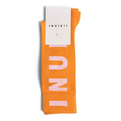 Inuikii - 42080-081 - High Top Jacquard Sock - Socken orange | pink