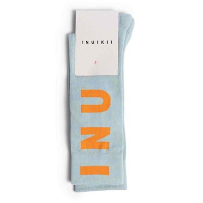 Inuikii - 42080-081 - High Top Jacquard Sock - Socken grün | orange