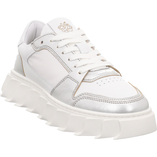 Apple of Eden - London - Chunky Sneaker | weiß | silber