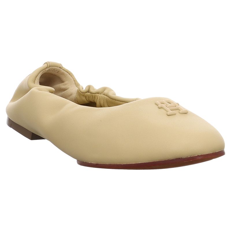Tommy Hilfiger | FW0FW07882 | Elevated Elastic Ballerina | beige