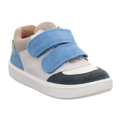 Superfit - Supies - 1-000776 - Lauflernhalbschuh - Klett blau | grau | weiß