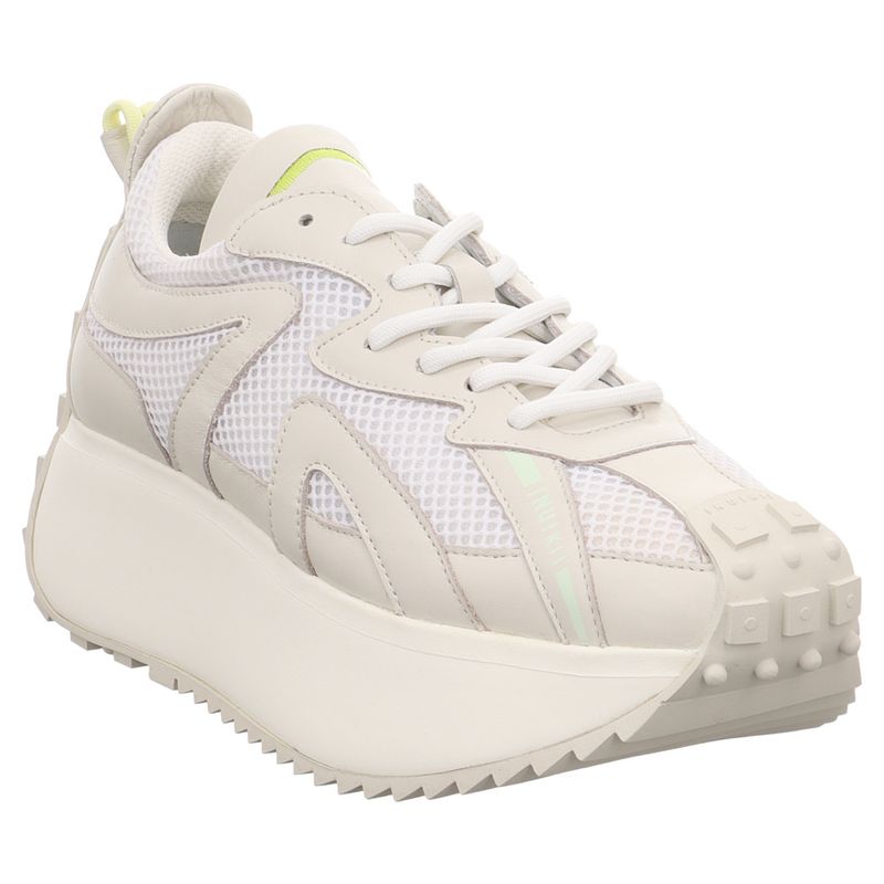 Inuikii | Maribella Runner | Plateau Sneaker | 30102-223 | weiß | grün