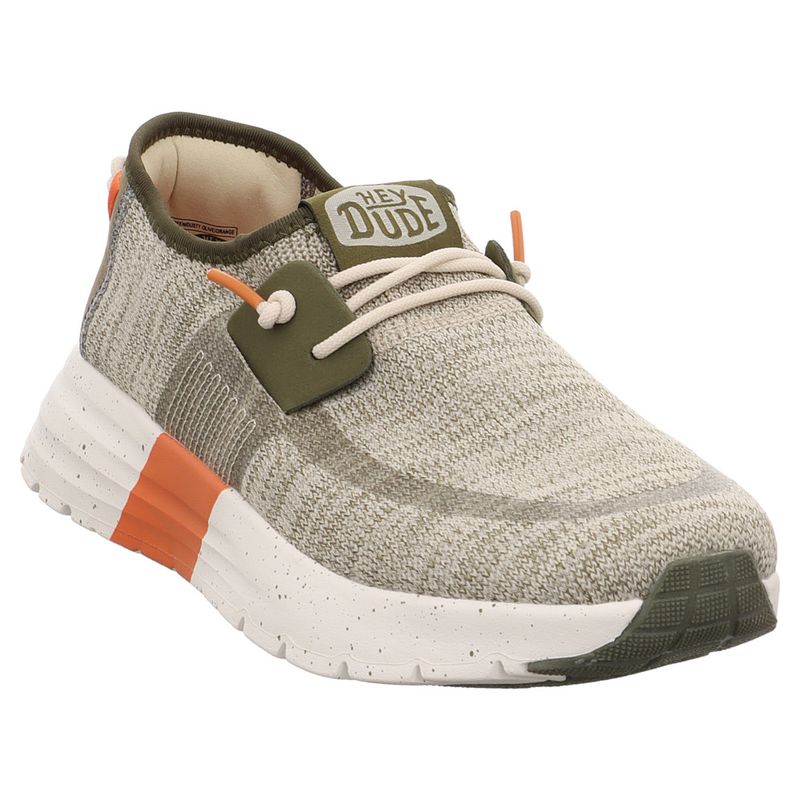 Hey Dude | 40714 | Sirocco M Sport Mode | Herren Sneaker | grün | orange