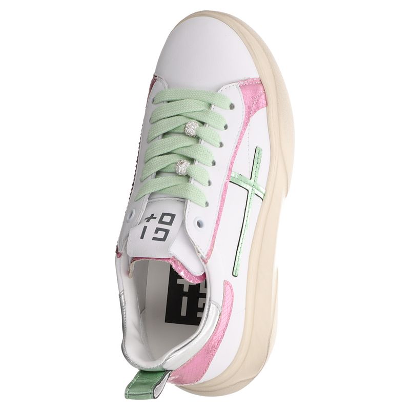 Gio+ - GIADA63S - stylischer Sneaker mit Farbakzenten