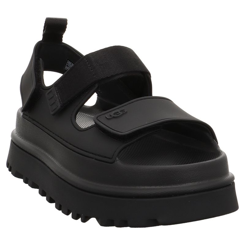 UGG - 1152685 - W GOLDENGLOW - Plateau Sandalette | schwarz