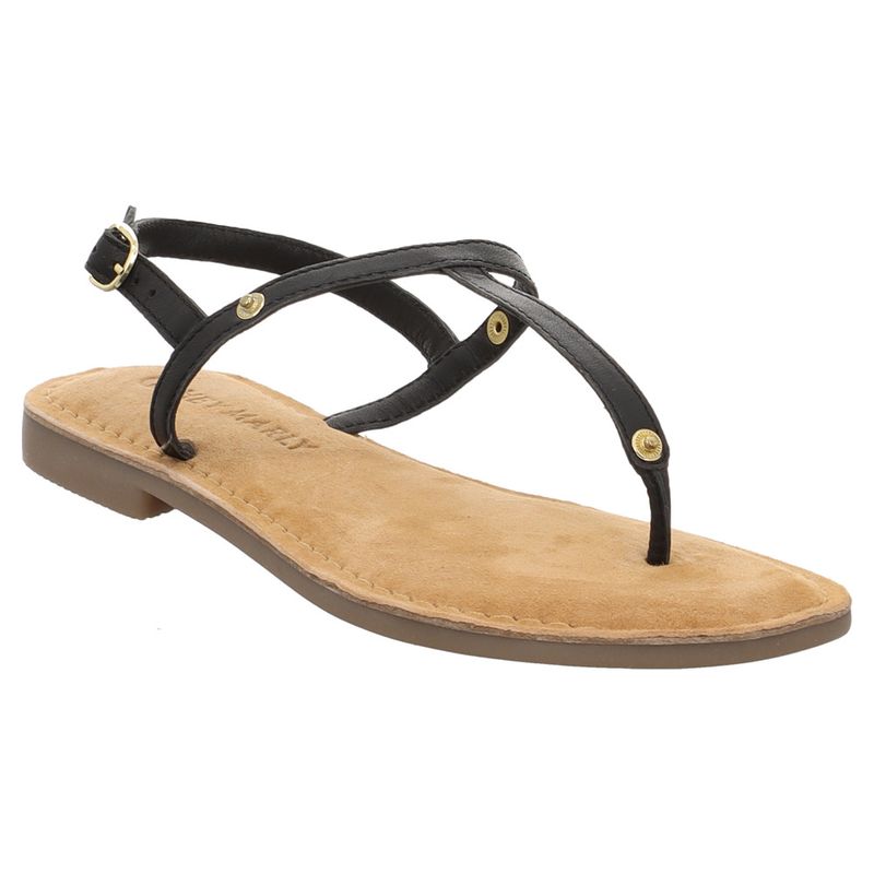 Hey Marly - Comfort TS - Topping Sandale | schwarz