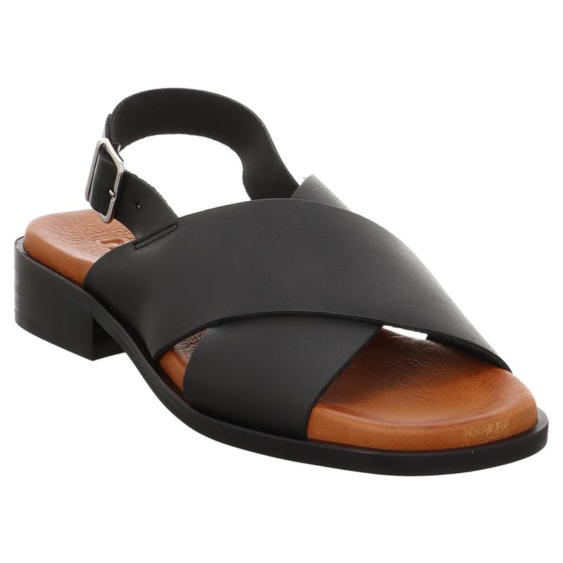 Pavement | Carly | P14 | Sandalette mit kleinem Absatz | schwarz | braun