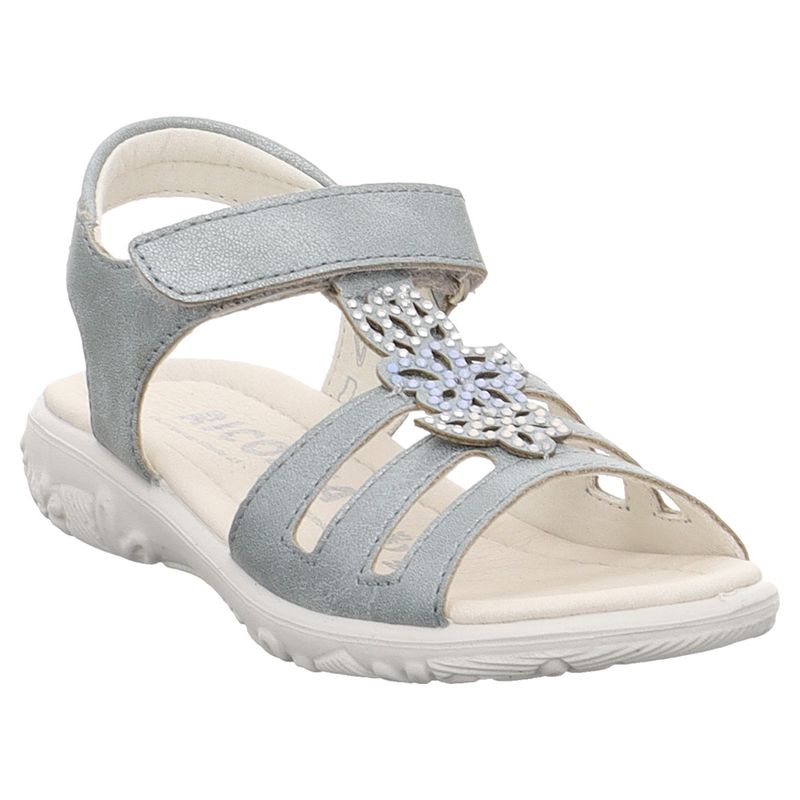 Ricosta | Celina | 50 6401602 | Schicke Mädchensandale | silber