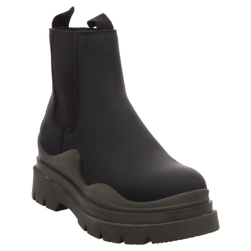 Apple of Eden | Rosalie | Chelsea Boot | schwarz | grün