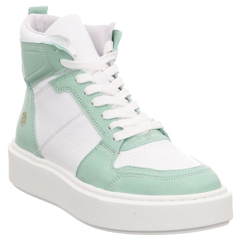 Apple of Eden | Sofia | High Top Sneaker | Damen | weiß | grün
