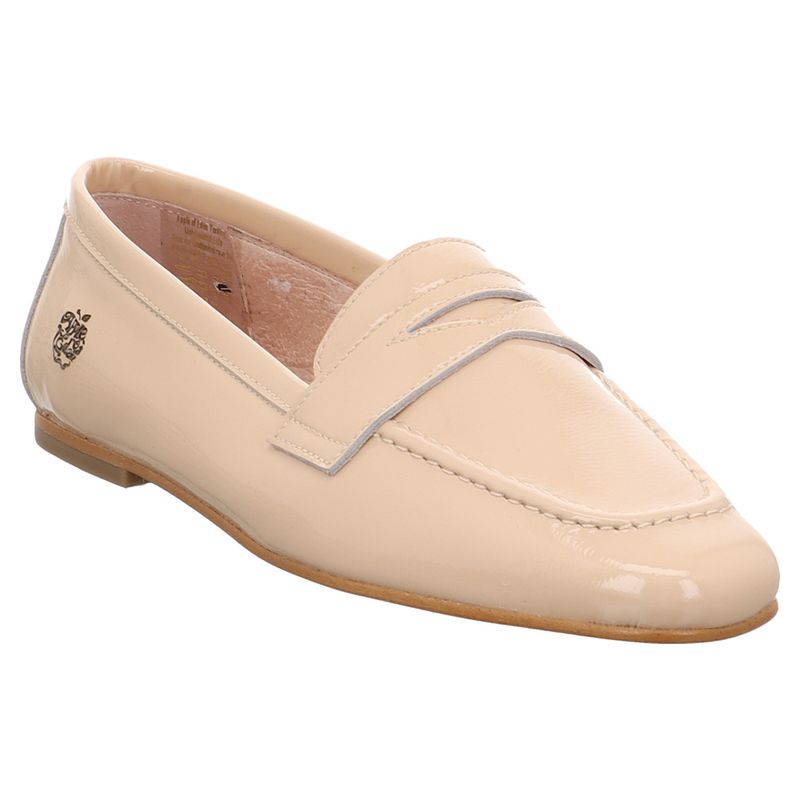 Apple of Eden | Zira | Mokassin | Slipper für Damen | Lack | beige