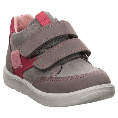 Ricosta - Pepino - Kito - 50 2003202 - Klettsneaker grau | rosa