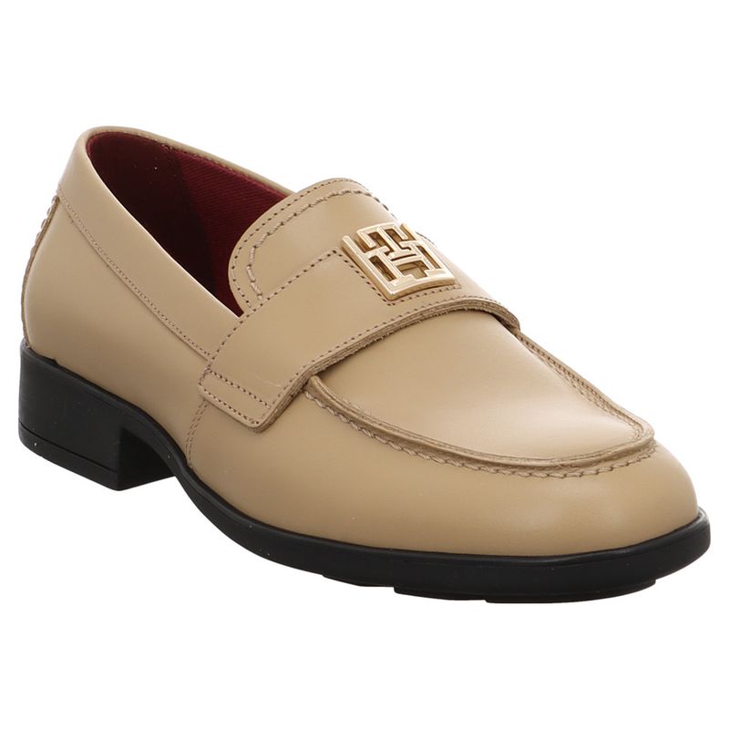 Tommy Hilfiger | FW0FW07961 | Leather Classic Loafer | beige