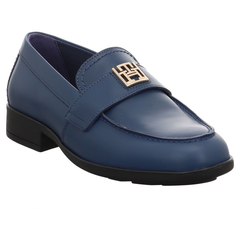 Tommy Hilfiger | FW0FW07961 | Leather Classic Loafer | blau