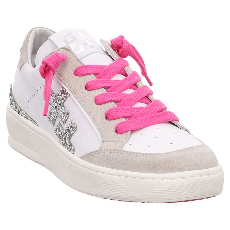 Gio+ | Vitto05 | Sneaker | Glitzer | weiß | pink | silber