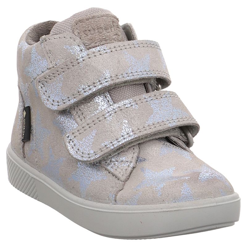 Superfit - Supies - 1-000778 - Lauflern High Top Sneaker - Klett | hellgrau