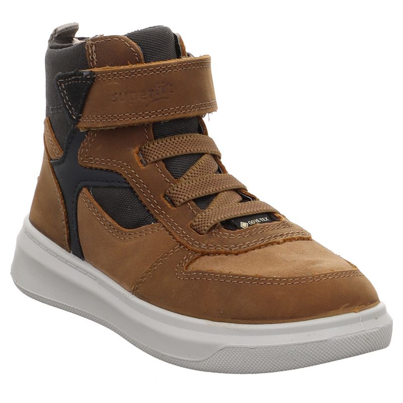 Superfit | Cosmo | 1-006478 | High Top Sneaker | Klett | Gore-Tex | braun | schwarz