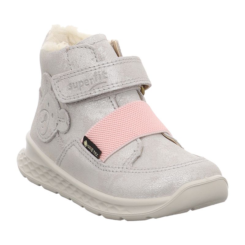 Superfit - Breeze - 1-000377 - Lauflern Boot - Gore-Tex | silber | rosa