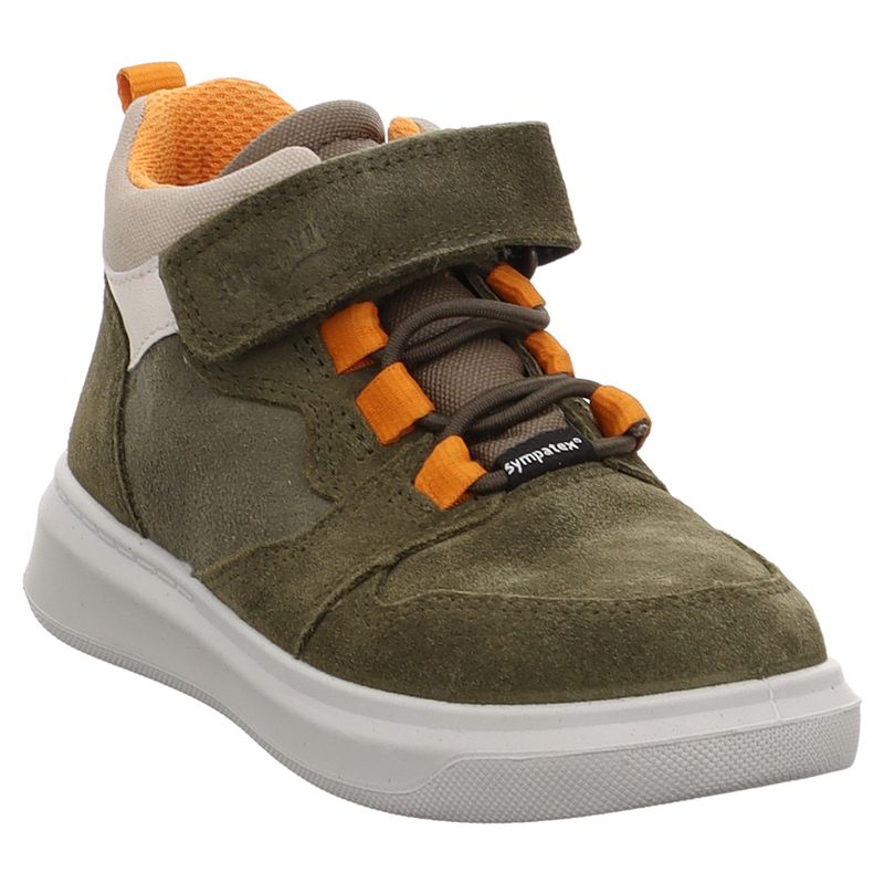 Superfit | Cosmo | 1-006477 | High Top Sneaker | Klett | weit | grün | orange