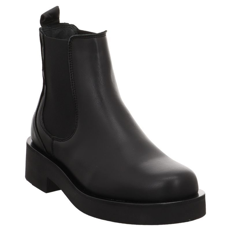 Apple of Eden - Cannes - Chelsea Stiefelette - Leder | schwarz