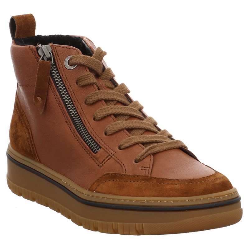 Paul Green - 5289 - High Top Sneaker - Lederfutter | braun