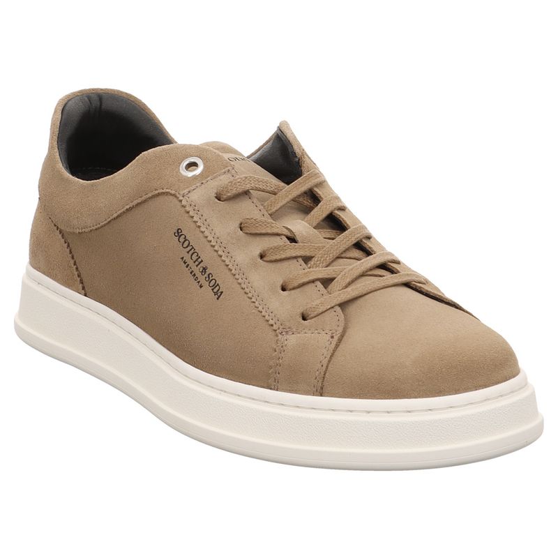 Scotch & Soda | 78.3163.01 | Versa | Sneaker | Velours | beige