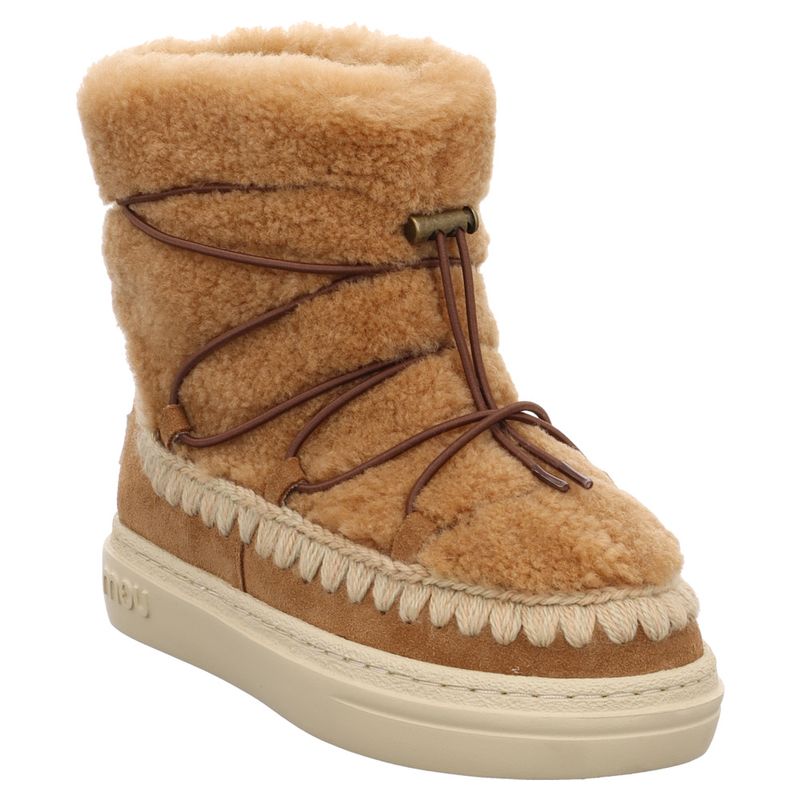 Mou | Eskimo Sneaker Bold Scoub Lace | FW411012A | braun