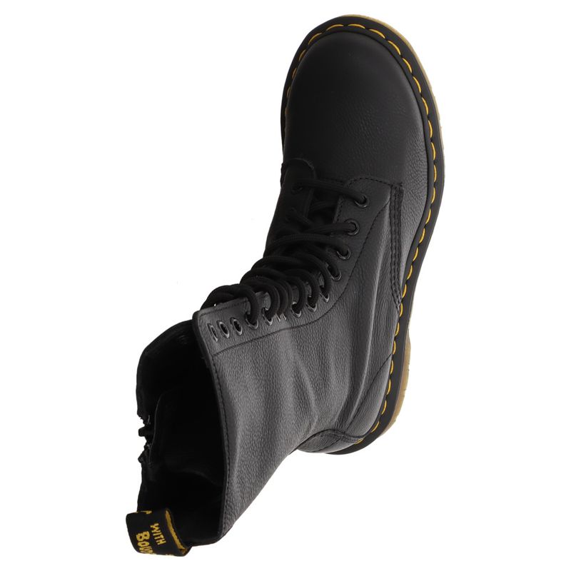Dr.Martens - Virginia Leder Hohe Stiefel - 1B99 - Schnürstiefel