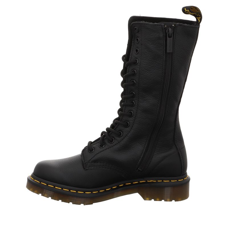 Dr.Martens - Virginia Leder Hohe Stiefel - 1B99 - Schnürstiefel
