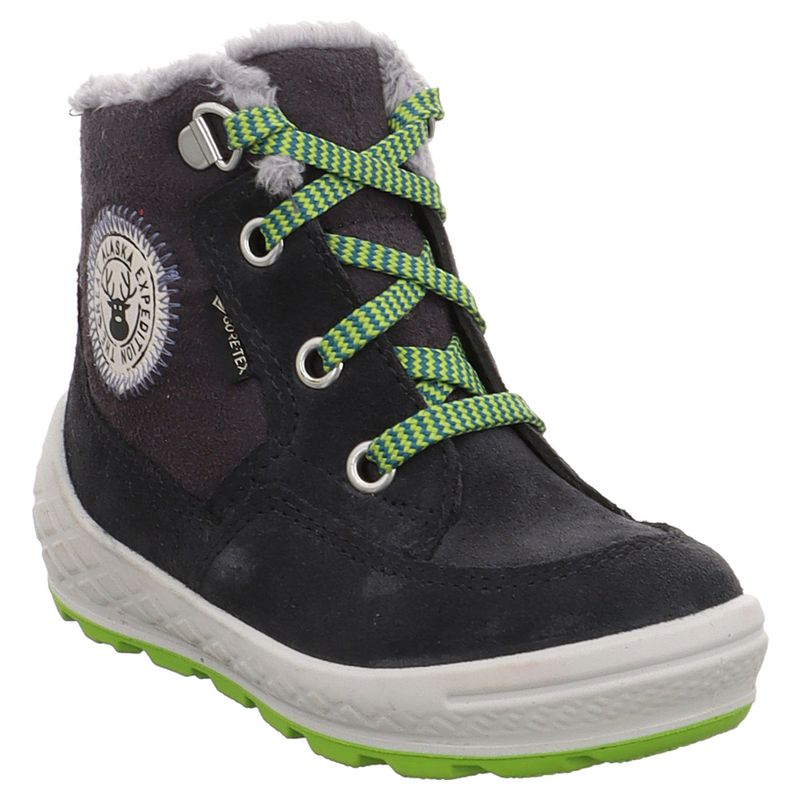 Superfit - Groovy - 1-106318 - Warmfutter - Lauflernboot | grau | hellgrün
