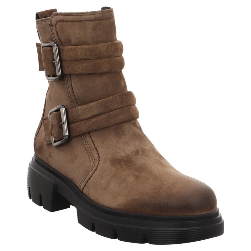 Paul Green | 9035 | Stiefelette mit Schnallen | braun