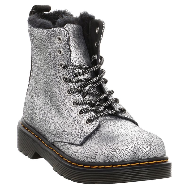 Dr.Martens | Bronx | 1460 Serena J | Kinder Boot | silber | silver