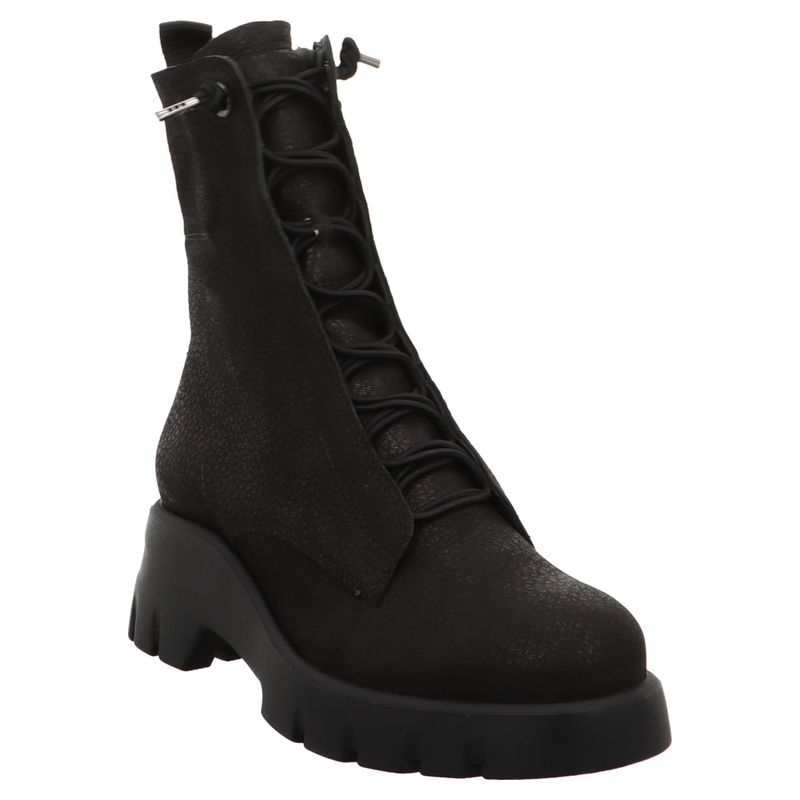 Paul Green | 8216 | Super Soft | Combat Boot | schwarz