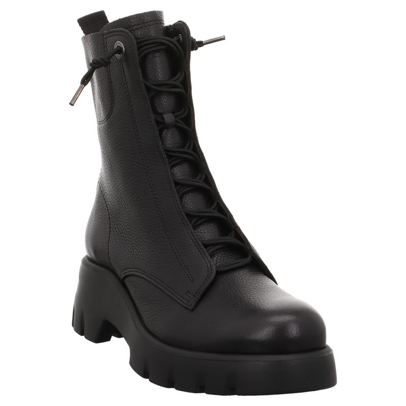 Paul Green | 8216 | Super Soft | Combat Boot | schwarz | black