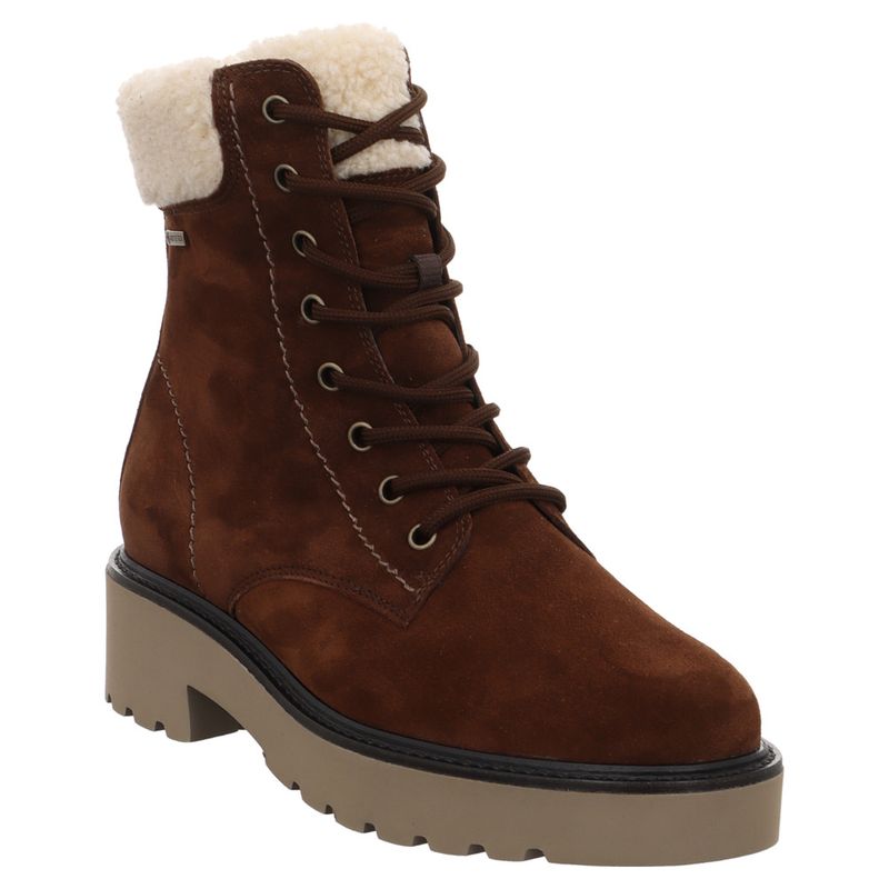Paul Green | 8023 | Schnürstiefelette | Gore-Tex | braun