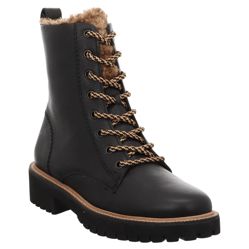 Paul Green - 8175 - Super Soft - Schnürstiefelette | schwarz