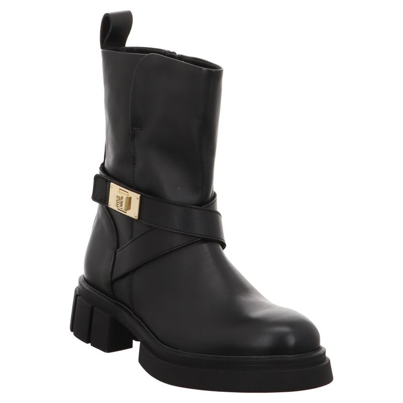 Tommy Hilfiger | FW0FW08313 | Biker Leather | Bikerboots | schwarz