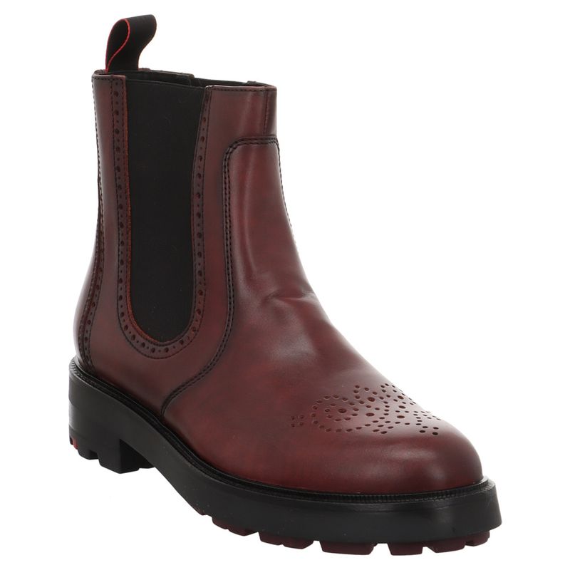 Lloyd | 24-290 | Chelsea Boots für Damen | Leder | rotbraun
