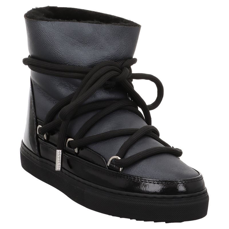 Inuikii | 75202-007 | Gloss Sneaker | Schneeboots | schwarz